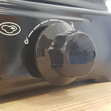 Carica l'immagine nel visualizzatore di Gallery, MPM Smile-KN/Cucina a Gas Portatile, Adulti Unisex 3 Quemadores, Nero