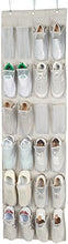 Carica l&#39;immagine nel visualizzatore di Gallery, AmazonBasics - Scarpiera a sospensione da porta a 24 scomparti 24 - Ilgrandebazar