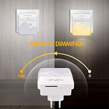 Carica l&#39;immagine nel visualizzatore di Gallery, AUOPLUS Multicolore LED Luce Notturna Bambini Lampada da Presa RGB... - Ilgrandebazar