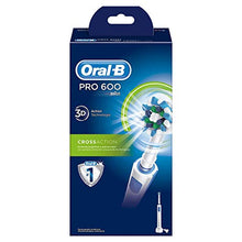 Carica l&#39;immagine nel visualizzatore di Gallery, Oral-B Spazzolino Elettrico Ricaricabile PRO 600 CrossAction, 1 Cross Action