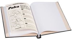 Leuchtturm 341739 Peka Sprinback raccoglitore per 150 fogli Black - Ilgrandebazar