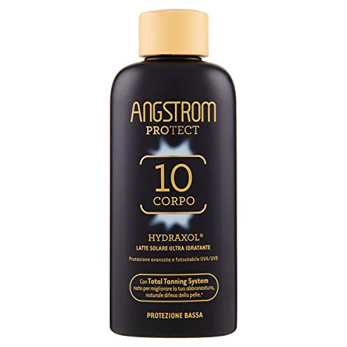 Angstrom Protect Latte Solare Ultra Idratante, Protezione 10+ con...