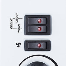 Carica l&#39;immagine nel visualizzatore di Gallery, Tristar KA-5914 Stufa Elettrica Funzione Turbo, 2000 W, Bianco - Ilgrandebazar