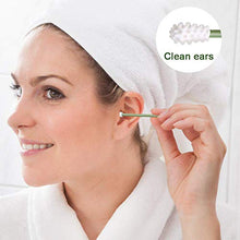 Carica l&#39;immagine nel visualizzatore di Gallery, Tampone Di Cotone Riutilizzabile, Cotton Fioc Silicone verde - Ilgrandebazar