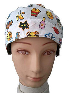 Cappello sala operatoria donna Emoticon divertenti per capelli lunghi un... - Ilgrandebazar