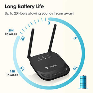 Hosome Trasmettitore e Ricevitore Bluetooth 5.0, Nuova Versione