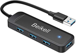 Beikell Hub USB 3.0, 4 Porte Ultra Sottile per MacBook Air, Mac...