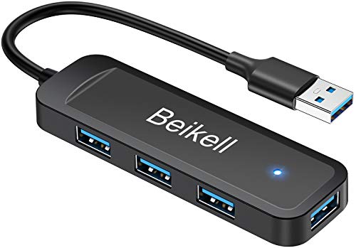 Beikell Hub USB 3.0, 4 Porte Ultra Sottile per MacBook Air, Mac...