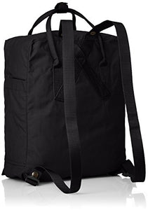Fjällräven Kånken, Zaini, Nero (Black), 16 L (38 x 27 x 13 cm)