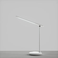 Carica l'immagine nel visualizzatore di Gallery, Lampada da Scrivania a LED Senza fili, ATSUI Lampada da Tavolo Protezione Agli Occhi, Touch Control, Regolazione Luminosità ILLIMITATA, 3 Colori di Luce, Funzione Memoria, Risparmio Energetico, Bianco