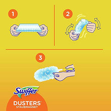 Carica l'immagine nel visualizzatore di Gallery, Swiffer Duster Piumini Catturapolvere, 25 Piumini, Cattura e Intrappola Polvere e Sporco, Raggiunge I Punti più Difficili della Casa, Piumini con 33% di Fibre Riciclate