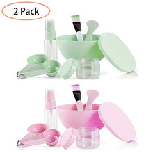 Carica l&#39;immagine nel visualizzatore di Gallery, GCOA DIY maschere per il viso, kit di strumenti la miscelazione del viso...