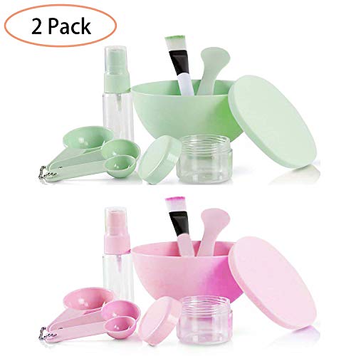 GCOA DIY maschere per il viso, kit di strumenti la miscelazione del viso...