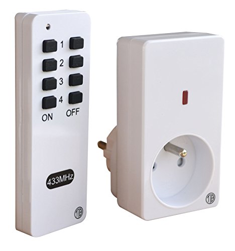 Tibelec 624610 - Presa variatore luce domotica con telecomando [Classe di... - Ilgrandebazar