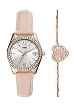 Carica l'immagine nel visualizzatore di Gallery, Fossil Orologio Analogico Quarzo Donna con Cinturino in Pelle ES4607SET - Ilgrandebazar