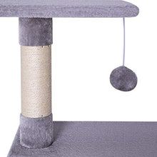 Carica l'immagine nel visualizzatore di Gallery, dibea Tiragraffi per Gatto Albero Tira Graffi Gioco Giocattolo Gatti Grigio...