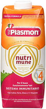 Carica l&#39;immagine nel visualizzatore di Gallery, Plasmon Latte Liquido Nutri Mune 4 - 12 confezioni da 500 ml - Totale: 6 l