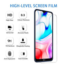 Carica l&#39;immagine nel visualizzatore di Gallery, Hanbee [3 Pezzi Pellicola Vetro Temperato per Xiaomi Redmi 8-trasparente - Ilgrandebazar