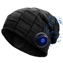 Carica l'immagine nel visualizzatore di Gallery, Loowoko Cappello Bluetooth Uomo Donna,Idee Regalo Natale Invernali,Berretto Bluetooth 5.1 Musica Cappello con Cuffie Stereo e Microfono Viva Voce,Cappello Invernale per Gli Sport all'Aria