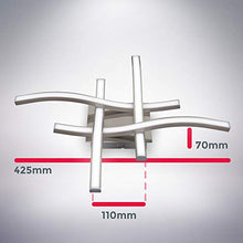 Carica l&#39;immagine nel visualizzatore di Gallery, Plafoniera LED, luce bianca neutra 4000K, LED integrati 20W 2.000Lm,...