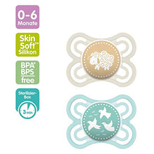 Carica l'immagine nel visualizzatore di Gallery, MAM Babyartikel 99953200 - Perfect, Ciuccio in silicone 0-6 mesi, privo di...