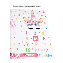 Carica l&#39;immagine nel visualizzatore di Gallery, WERNNSAI Unicorno Bambino Coperta Milestone - 150 x 100 cm A - Ilgrandebazar