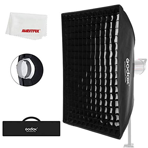 Godox - Striscia Softbox per softbox, 60 cm x 90 cm, con griglia FW70x100