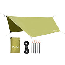 Carica l'immagine nel visualizzatore di Gallery, iNeibo Telo Tenda Parasole da Sole , Tarp Tent per Campeggio e Spiaggia...