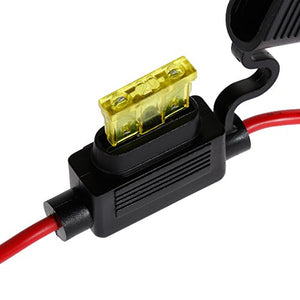 Rovtop 6Pcs Scatola Portafusibili per Fusibili Lamellari Auto, Impermeabile,...