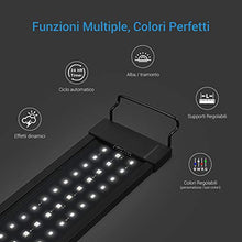 Carica l&#39;immagine nel visualizzatore di Gallery, NICREW LED RGB Luce dell&#39;Acquario, 24/7 Illuminazione per 55 - 88 cm