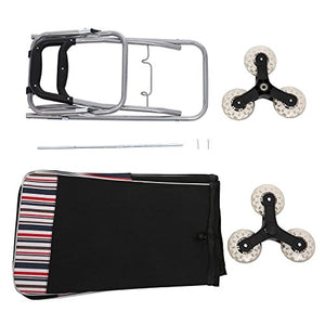 Kulzer Carrello Portaspesa 6 Ruote, 2 en 1 Spesa Pieghevole Leggero...