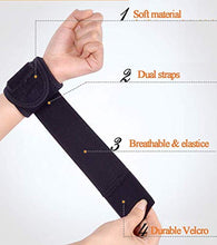 Carica l&#39;immagine nel visualizzatore di Gallery, SUPRBIRD 2 Pezzi Polsiera Elastica Supporto per Polso, Polso Fascia Tutore...