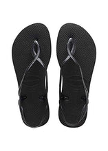 Carica l&#39;immagine nel visualizzatore di Gallery, Havaianas Luna, Sandali Donna 39/40 EU, Nero Black 0090