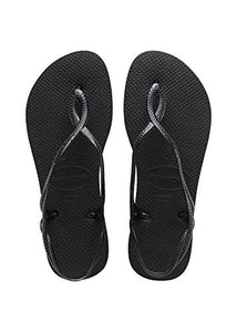 Havaianas Luna, Sandali Donna 39/40 EU, Nero Black 0090