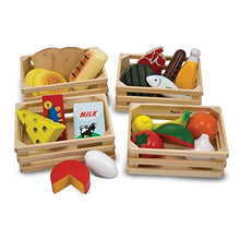 Carica l&#39;immagine nel visualizzatore di Gallery, Melissa and Doug Giochi di legno Set cibo in Multicolore