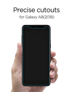 Spigen 2Pezzi, Vetro Temperato Samsung Galaxy A8 2018, proteggischermo... - Ilgrandebazar