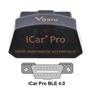 Vgate iCar Pro Bluetooth 4.0 (BLE) OBD2, per iOS/Android