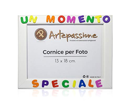 Cornici per foto in legno con la scritta Un Momento Speciale, da appoggiare... - Ilgrandebazar