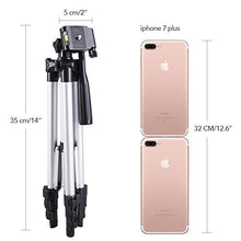 Carica l'immagine nel visualizzatore di Gallery, Vicloon Treppiede da Viaggio per Fotocamera,Tripod di Alluminio Leggero da...