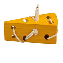 Carica l'immagine nel visualizzatore di Gallery, BelleStyle Giocattolo del Formaggio di Legno attività Montessori,...