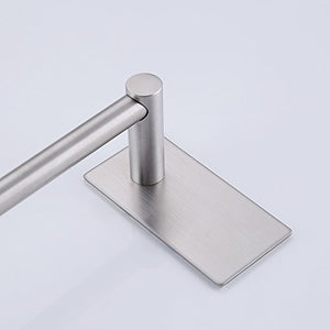 KES Porta Asciugamani Singola 12 Pollici 3M Auto Adesivo 30 CM, Base Quadrata - Ilgrandebazar