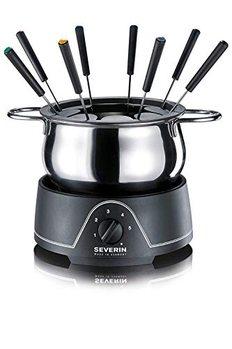 Severin SEV2400 Fonduta Nero/Cromo - Ilgrandebazar