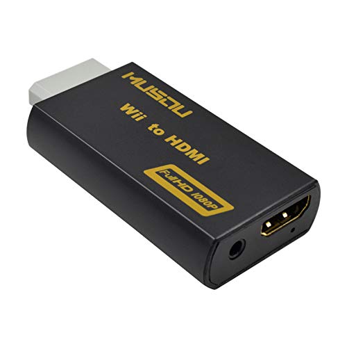 Musou Adattatore Wii a HDMI 1080P Full HD Convertitore, NTSC / PAL TV...