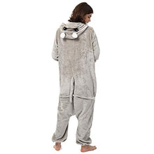 Carica l&#39;immagine nel visualizzatore di Gallery, Katara 1744 Kigurumi Unisex Altezza corporea 165-175cm, Ippopotamo Grigio - Ilgrandebazar