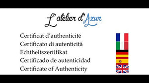 L'Atelier d'Azur - Orecchini a forma di orsetto, in vero oro giallo, da... - Ilgrandebazar