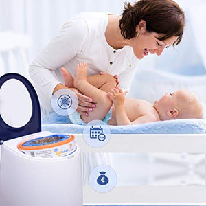 ChoiceRefill Ricariche per Pannolinoper Mangiapannolino Anti-odore 12 Pezzi - Ilgrandebazar