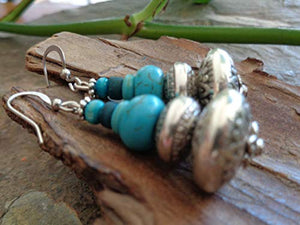♥ NUOVI ORECCHINI UNICI, IN LEGNO E NOCE DI COCCO ♥
