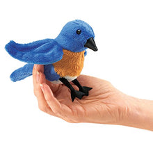 Carica l&#39;immagine nel visualizzatore di Gallery, Folkmanis - Peluche di Uccello Sialia Multicolore - Ilgrandebazar