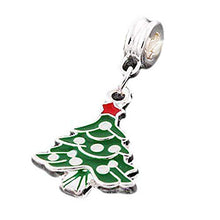 Carica l'immagine nel visualizzatore di Gallery, Andante-Stones 925 Argento Perlina Charm pendenti "Albero di Natale"... - Ilgrandebazar