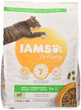 Carica l'immagine nel visualizzatore di Gallery, IAMS for Vitality Alimento Secco per Gatti Adulti con Agnello - 1.5 kg
